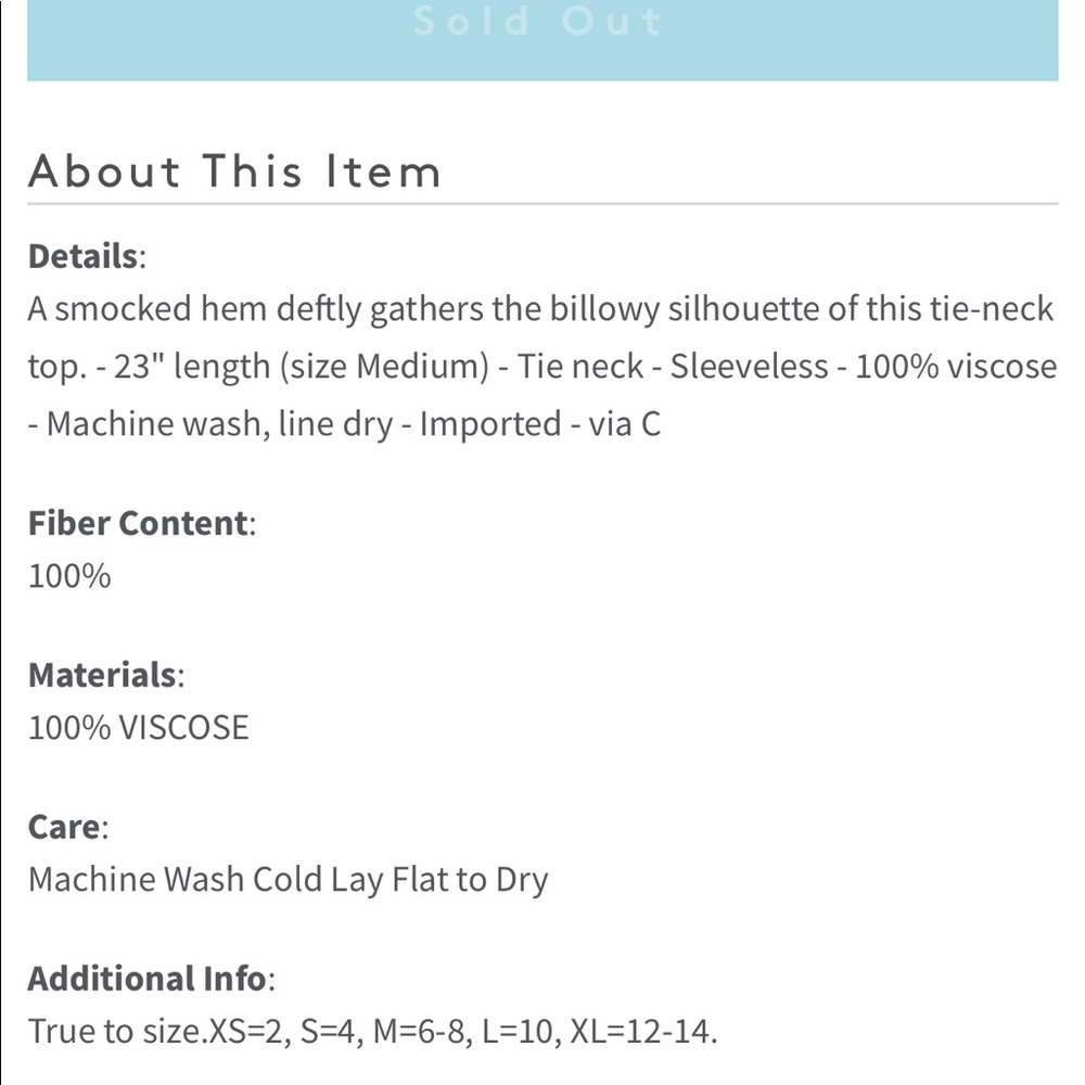 FRAME Tie Neck Smock Hem Top - Picture 11 of 11